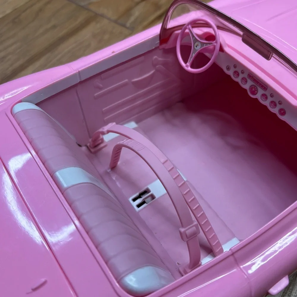 Barbie Movie Corvette RC Vehicle Pink C1 Chevrolet 2022 Mattel HPW40 No Remote